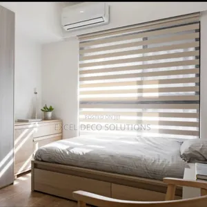 Classic White Zebra Roller Blinds