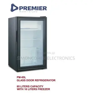 Premier 85l Glass Door Showcase Refrigerator