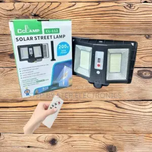 Cclamp 200 Watts Led Solar Street Light With Inbuilt Battery