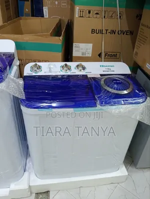 Hisense 7.5 Kgtwin Tun Top Load Washing Machine