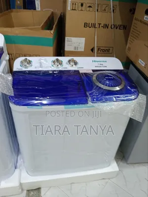 Hisense 7.5 Kgtwin Tun Top Load Washing Machine