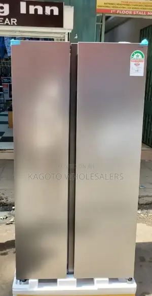 Silver Side by Side Samsung No Frost 583l