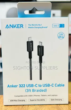 Type Cto Type C Anker Cable