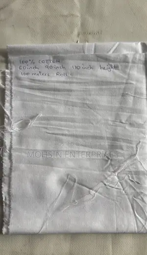 100% White Cotton Bedsheet to Supply Hospitals and Hotels