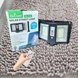 Rechargeable Battery Cclamp 200 Watts Led Solar Street Light