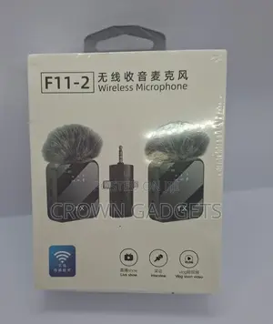F11-2 Wireless Mic – Dual Clip-on for Type-C Ios