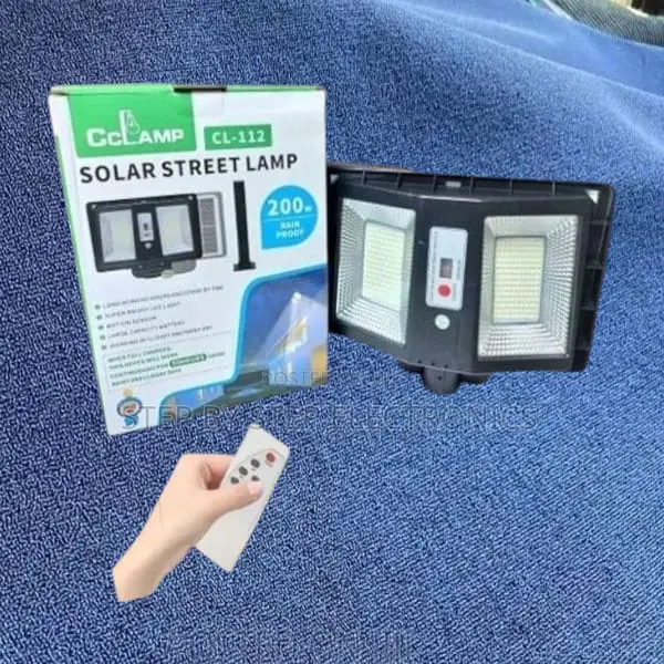 Low Maintenance Cclamp 200w Watts Led Solar Street Light
