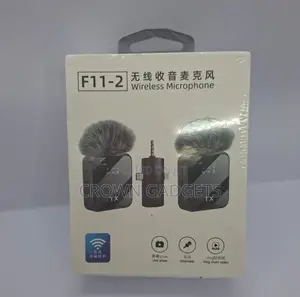 F11-2 Dual Wireless Microphones – Type-C + Ios Support