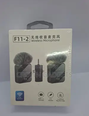 F11-2 Clip Mic – Wireless Audio for Vlogs Interviews