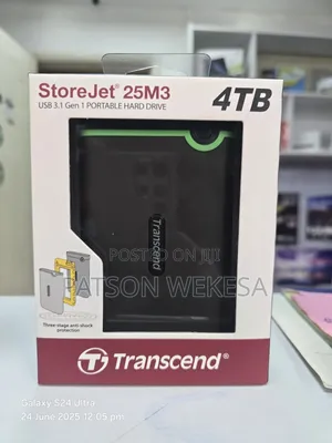 Transcend Storejet 25m3 4tb Hard Drive