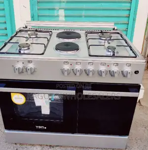 Von 4+2 Gas Cooker With Cylinder Compartment