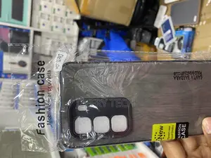 Klaws Infinix Hot 50 Pro Leather Case With Silicone Boarder