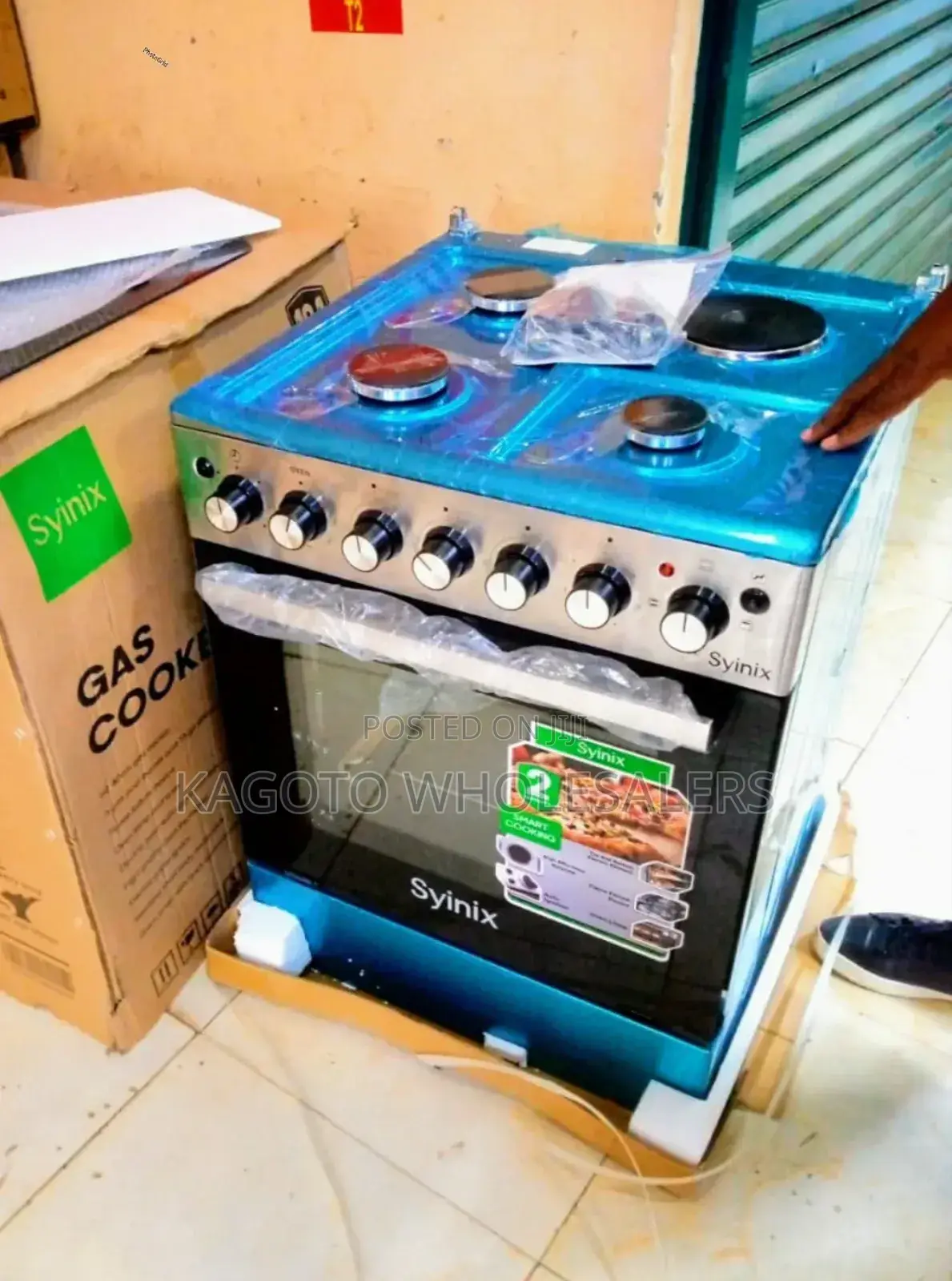 Syinix 60 by 60 With Electric Oven 3+1