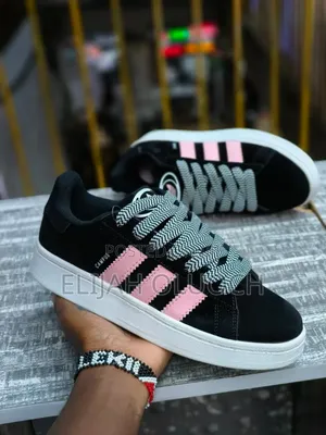 Adidas Campus 
Black Pink