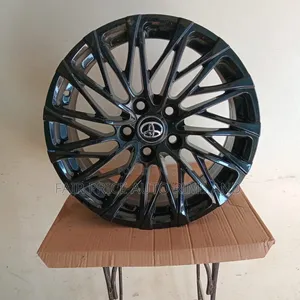 Size 17/5/114 Lexus Rims Black