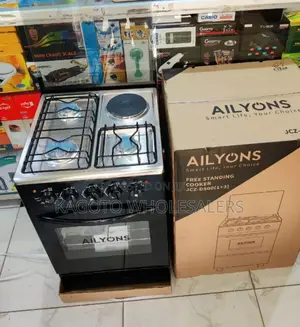 Ailyons Standing Gas Cooker 3g+1e 50x55 A3