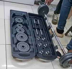 50kg Dumbell Set Chrome