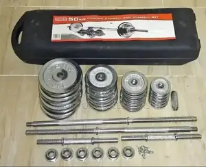 Dumbell 50kg Chrome