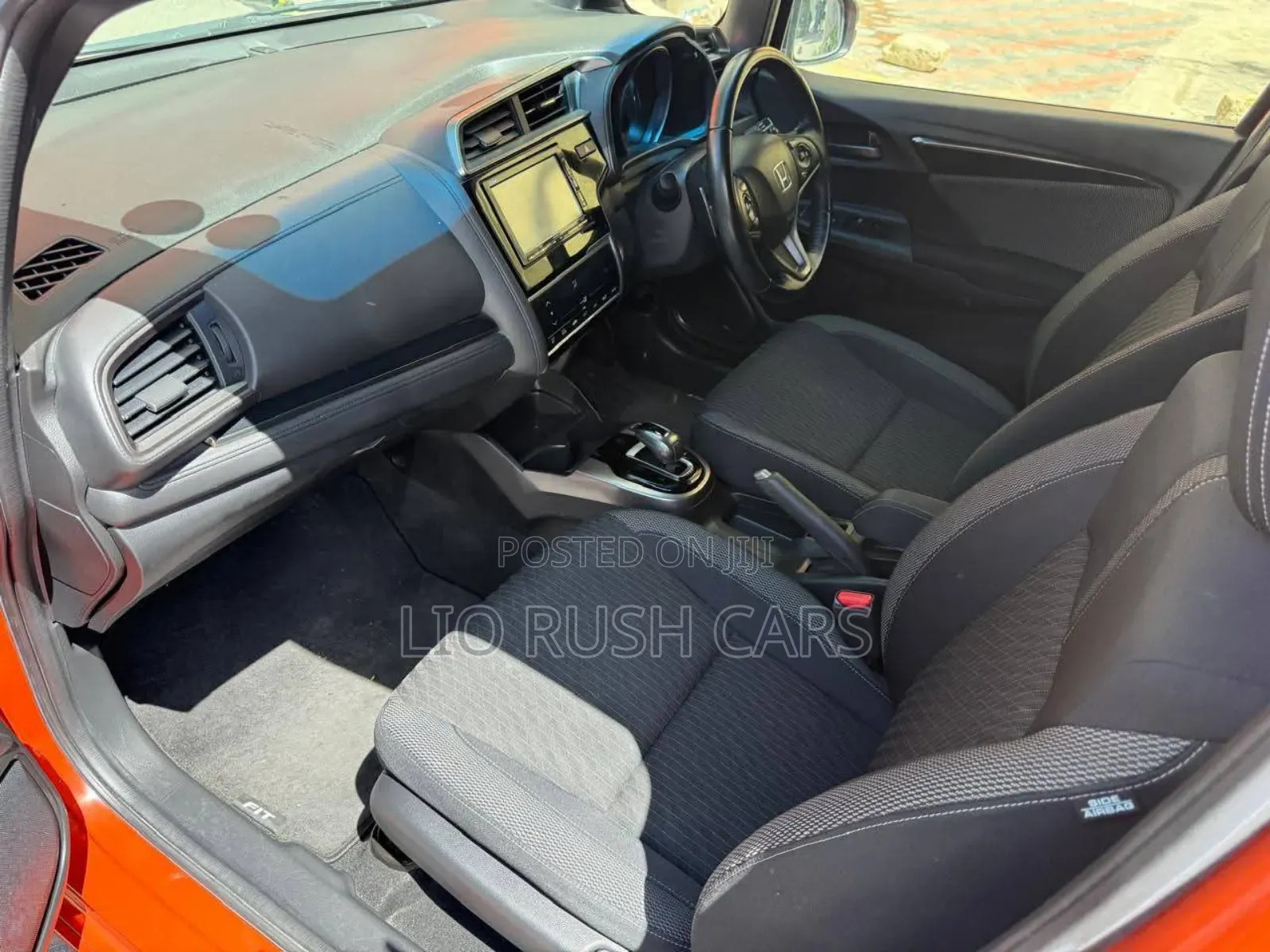 Honda Fit Sport 2018 Orange