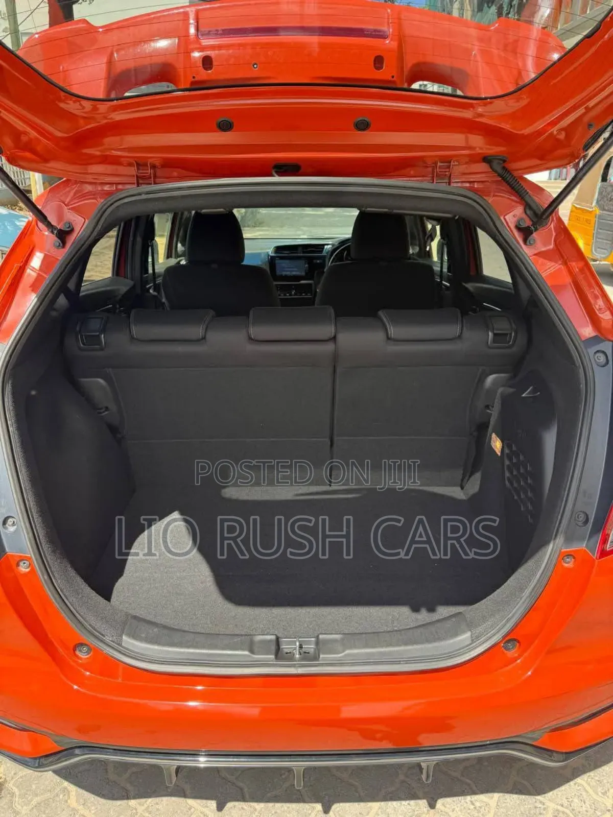 Honda Fit Sport 2018 Orange