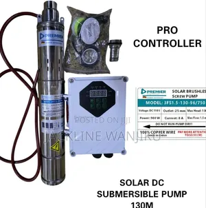 900w Solar Dc Submersible Pump 130m Head / 130m Head Pump