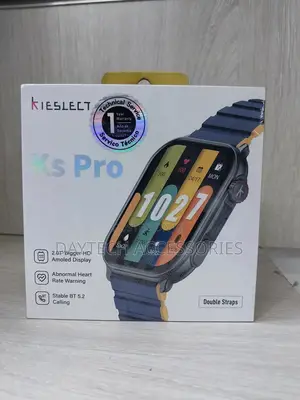 Kieslect Ks Pro Calling Amoled Smart Watch Black