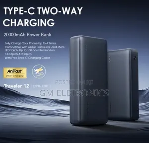 Original Oraimo 20000mah 12w Power Bank-Opb-1201