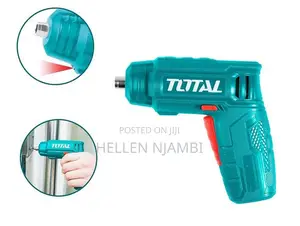 Total 4volts Cordless Screwdriver 4n.M (9pcs Set)