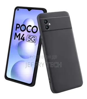 Trueupgrade Liquid Silicone Poco M4 5g Case Cover | Microfib