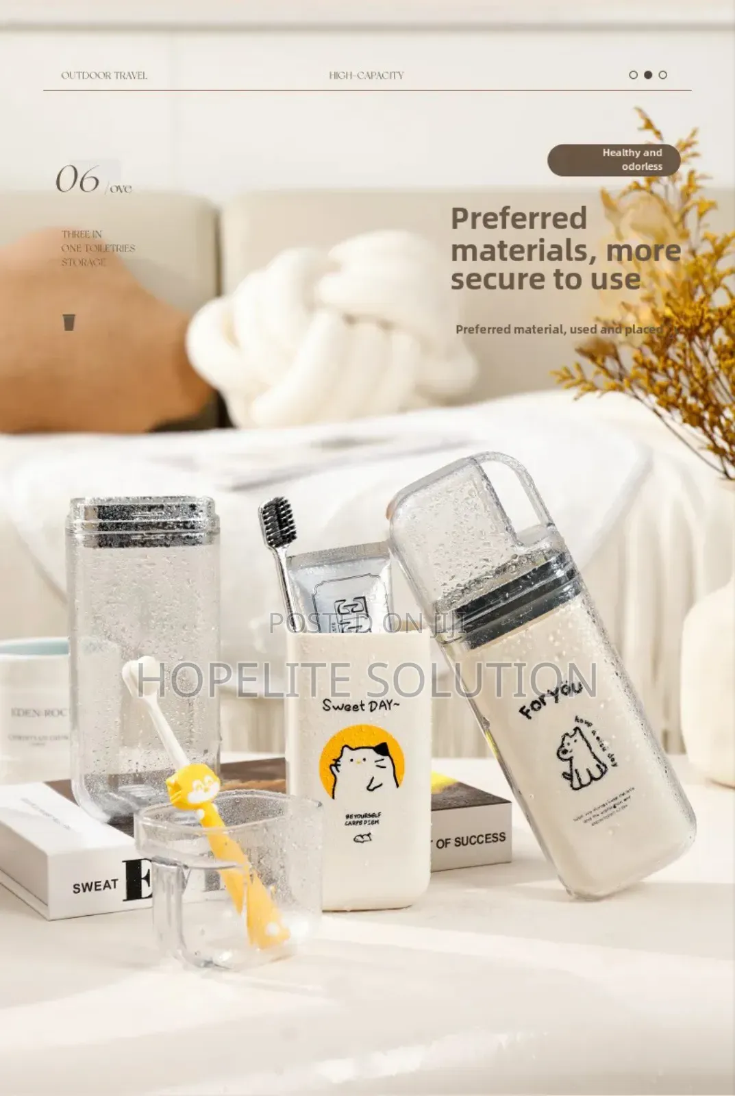 Travel Toothbrush Holder