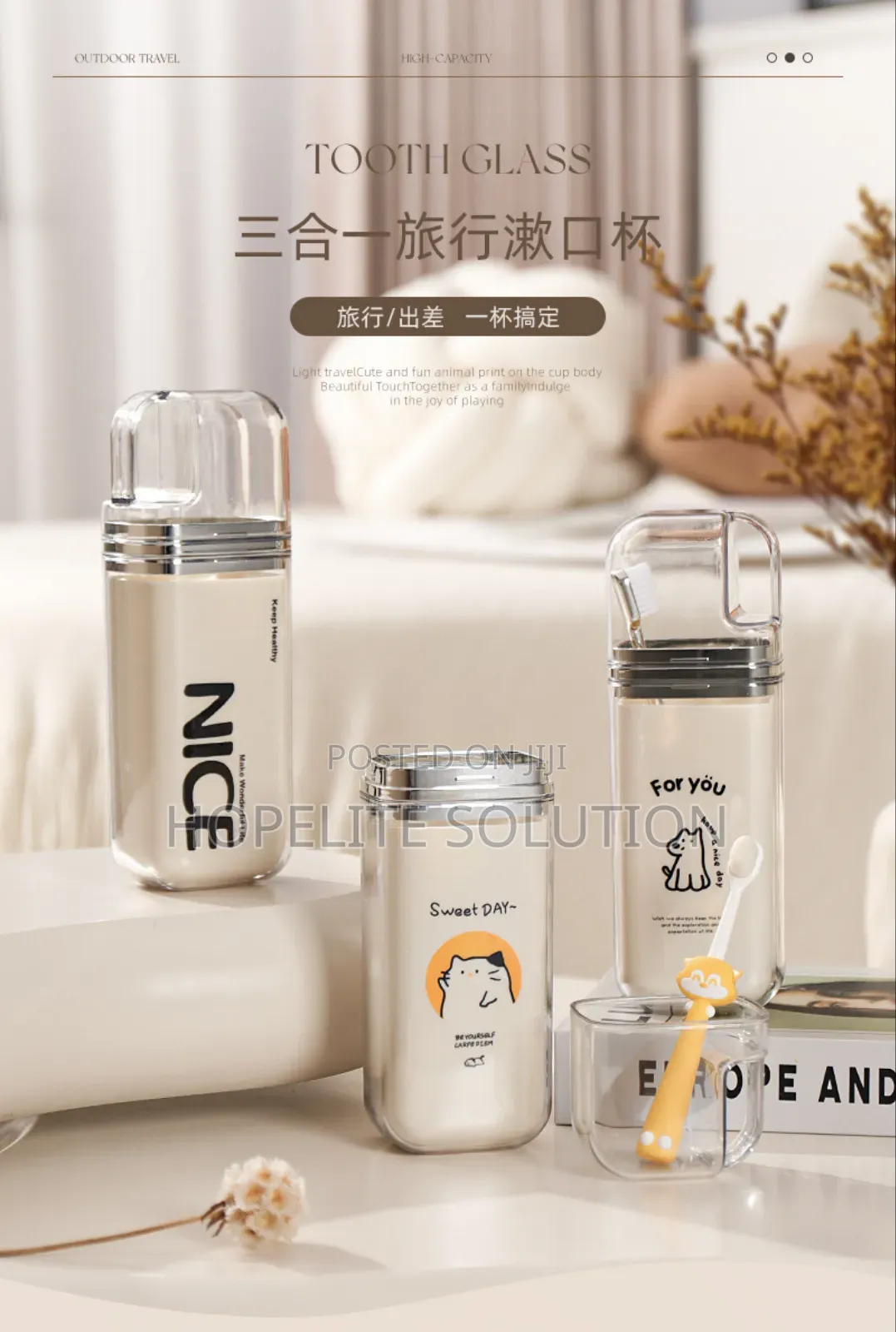 Travel Toothbrush Holder