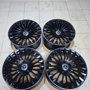 Black Mercedes Benz 17 Inch Rims Set