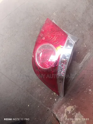 Honda Aria 2008 Taillight Clean