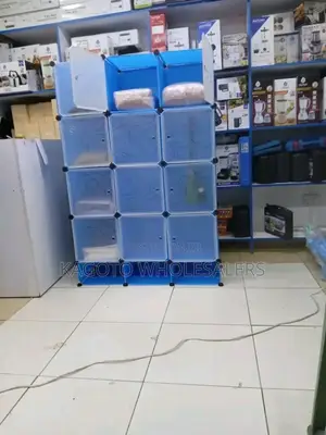 Portable Wordrobe - Blue -Wordrobe