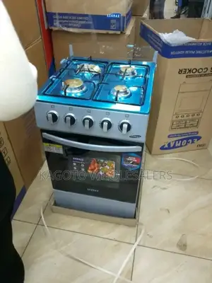 Ecomax 50 by 55 Cooker 4 Burner Gas Oven