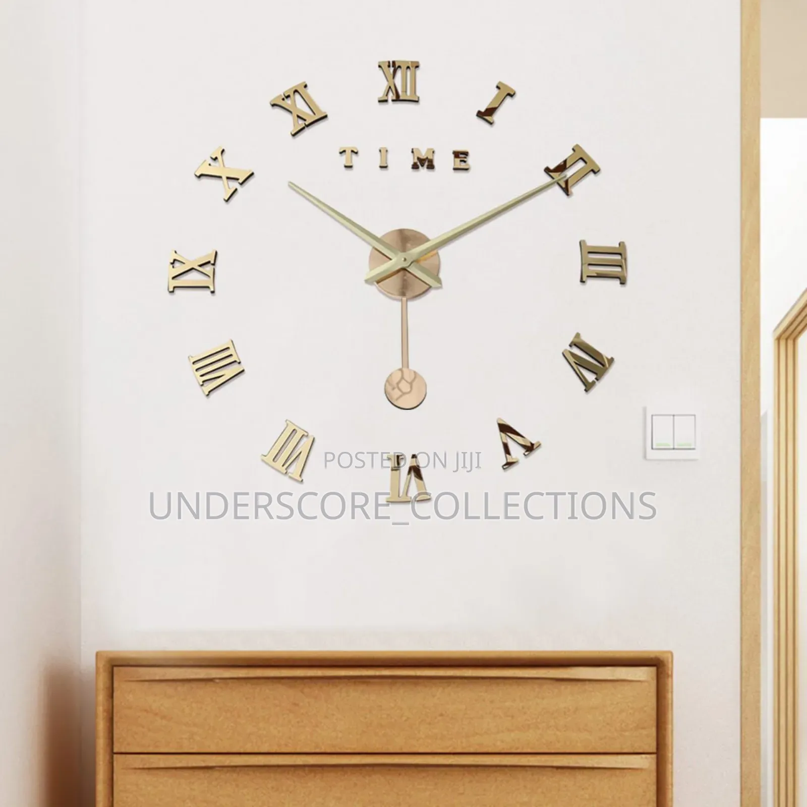 Acrylic 3d Clock
