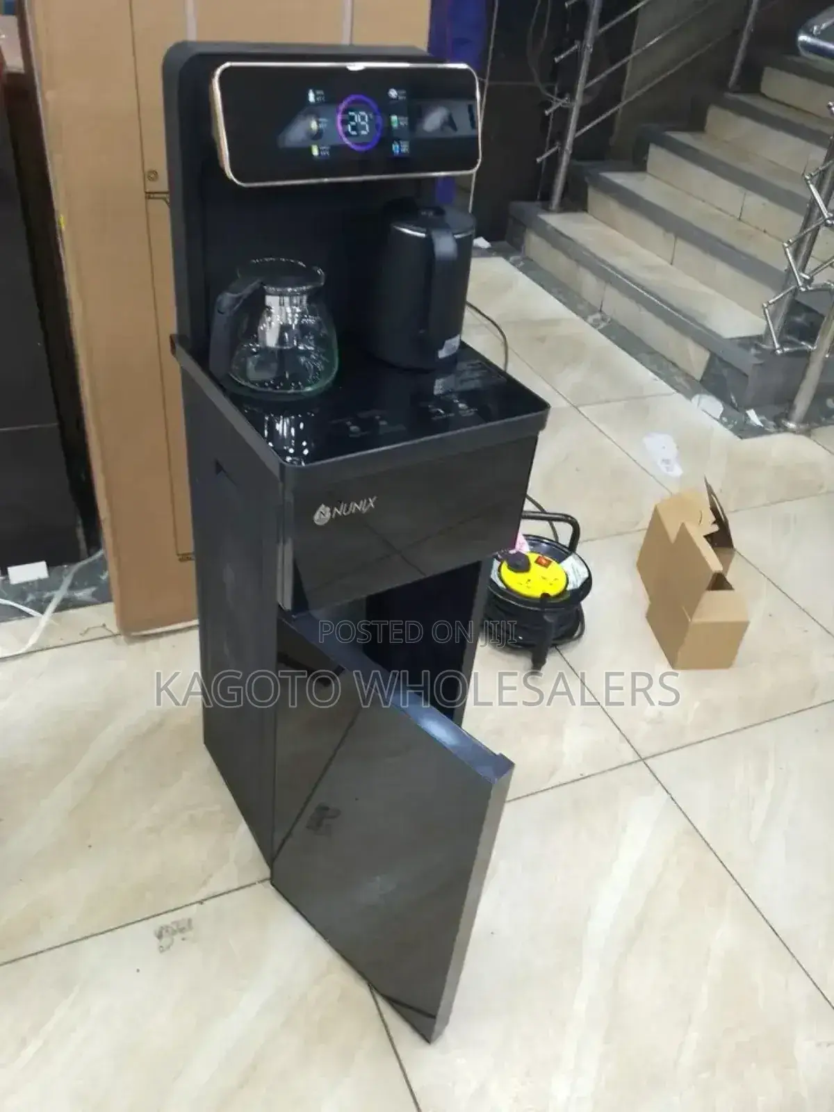 A2c Water Dispenser Black Bottom Load