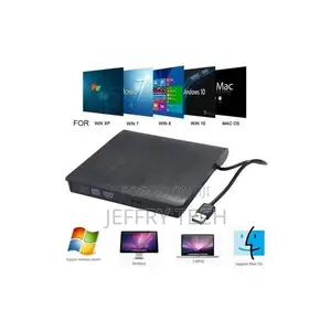 External DVD Cd Player and Burner Usb 3.0 Ultra Slim Portab