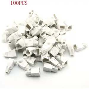 100 Connector Cover Plug / Pleug Rj45 Lan Ethernet Network C