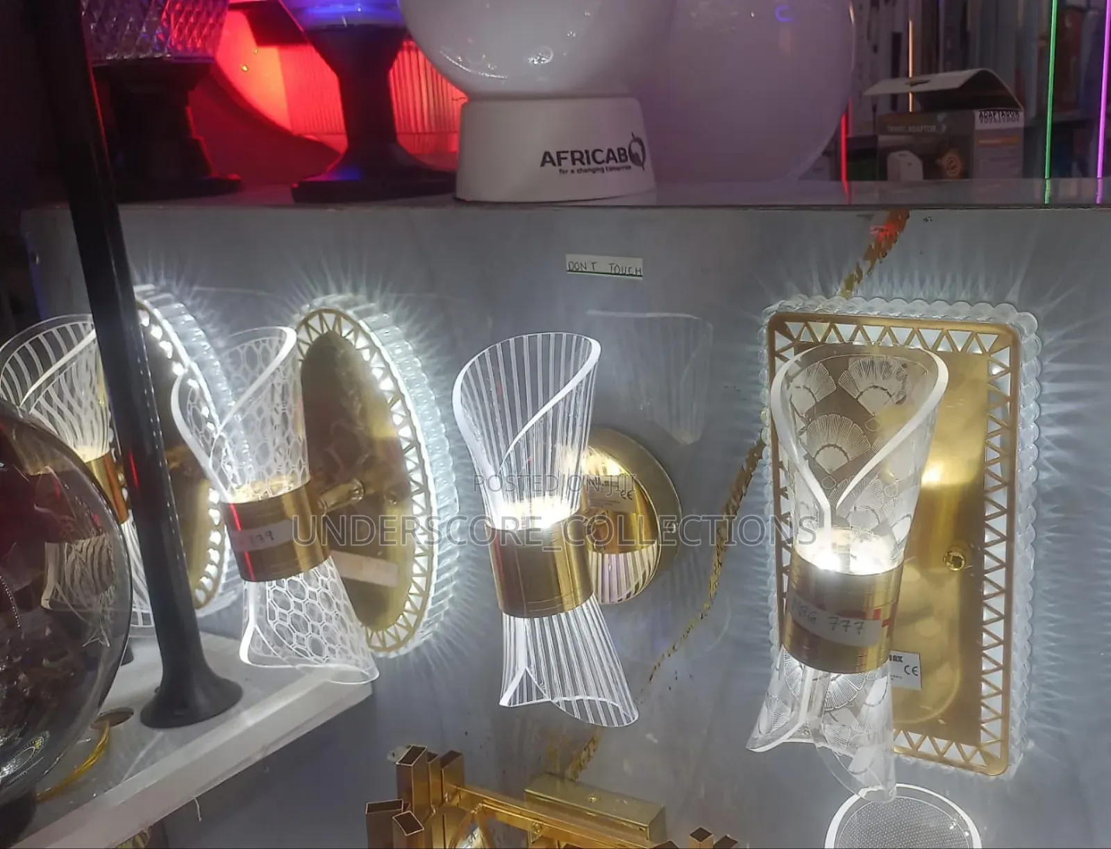 Golden Decorative Wall Lights