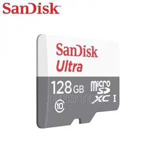 Sandisk Micro SDHC Memory Card 128gb Speed ​​100 Mb/S, Clas