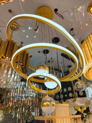 Executive Chandelier Light With Star Emulate on the Ceiling