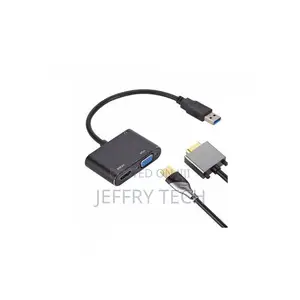 Usb 3.0 to Hdmi + Vga and Audio Adapter