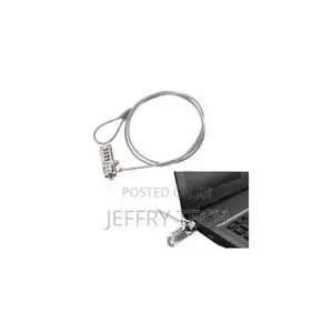 Laptop Security Cable With Combination Code Lock