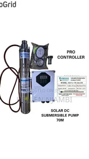 Premier 70m Pro Controller Solar Dc Submersible Pump