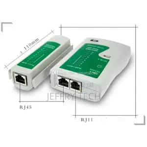 Rj45 and Rj11 Lan Network Cable Tester, Test Rj45 Rj11 Cat5/