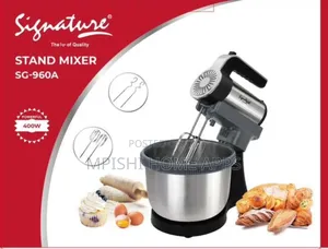 Stand Mixer With 4 LTR Bowl (400w) Sg-960a