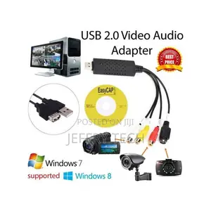 Easycap Usb 2.0 Video Capture Card Tv DVD VHS Audio Capture