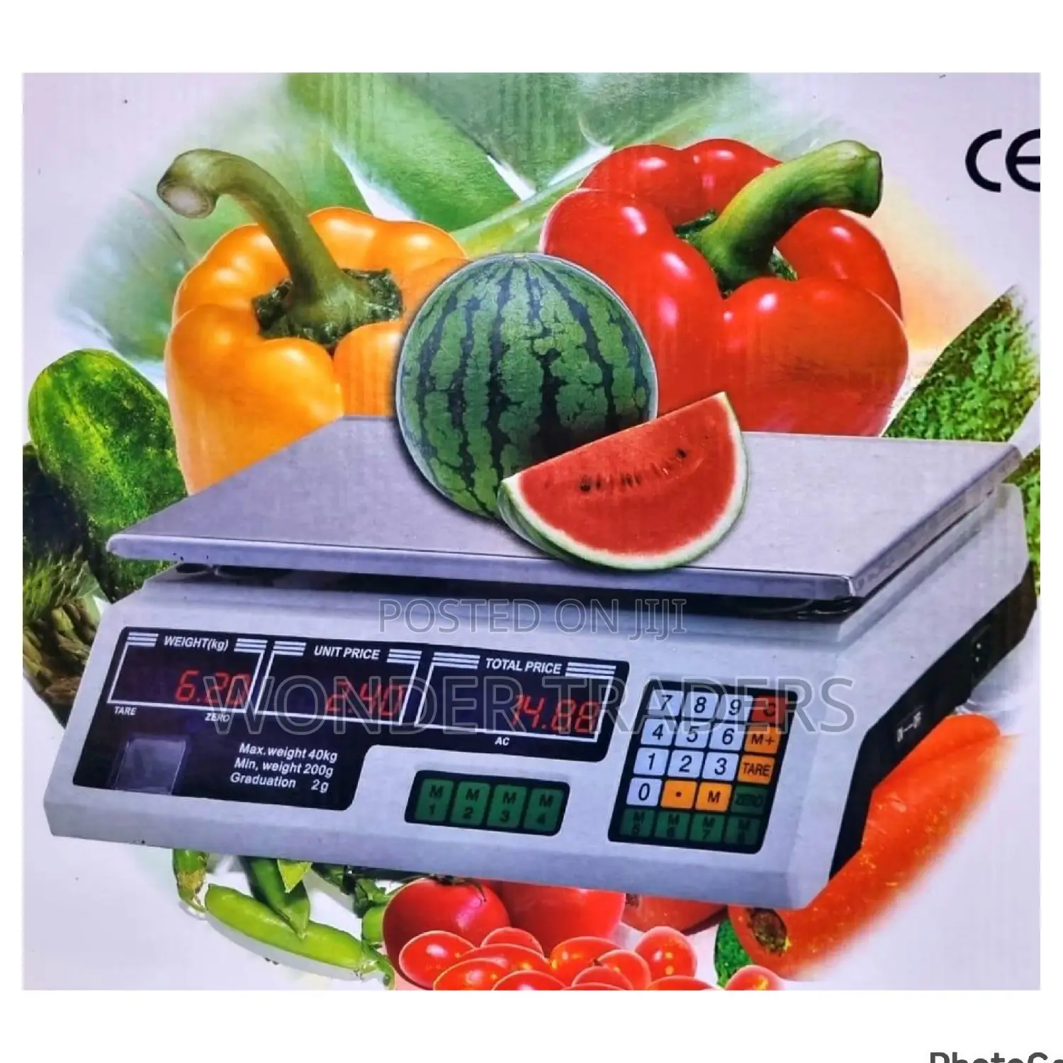 Acs 40kg Digital Computing Scale Armless