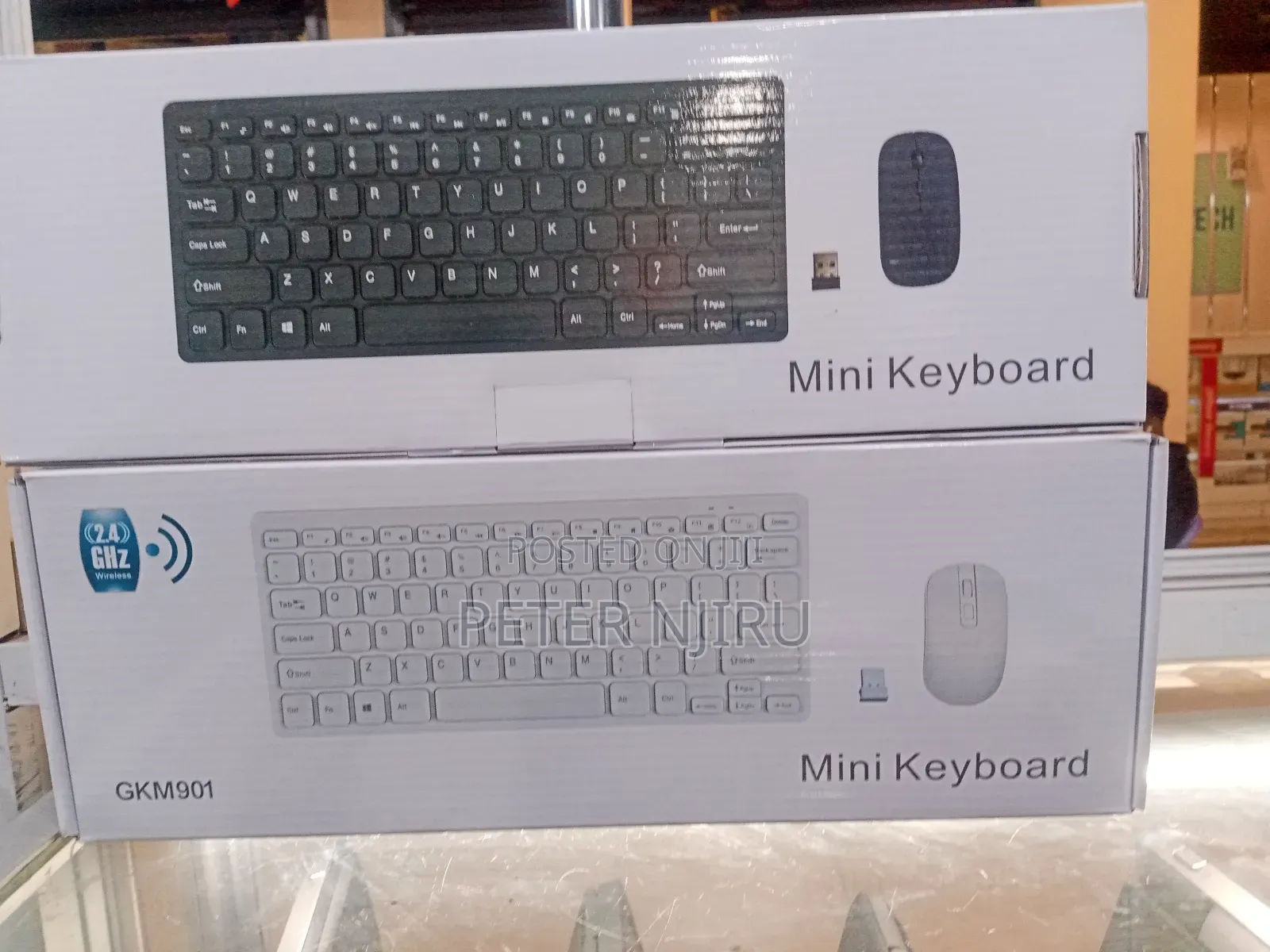 Mini Wireless Keyboard Mouse Combo – Gkm901